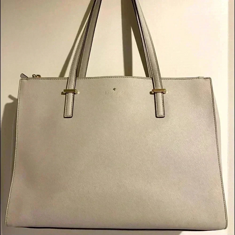Kate spade ceramic saffiano leather satchel bag